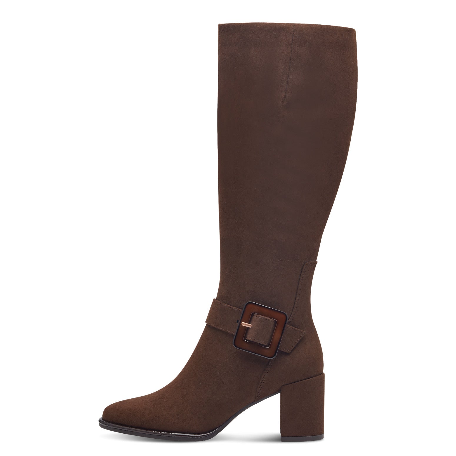 Marco Tozzi Lange laarzen voor dames, 2-25555-43, Cafe Comb, 41 EU, Cafe Kam, 41 EU