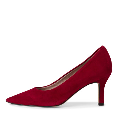 TAMARIS - 22434-500 HIGH HEEL COURT SHOE - RED