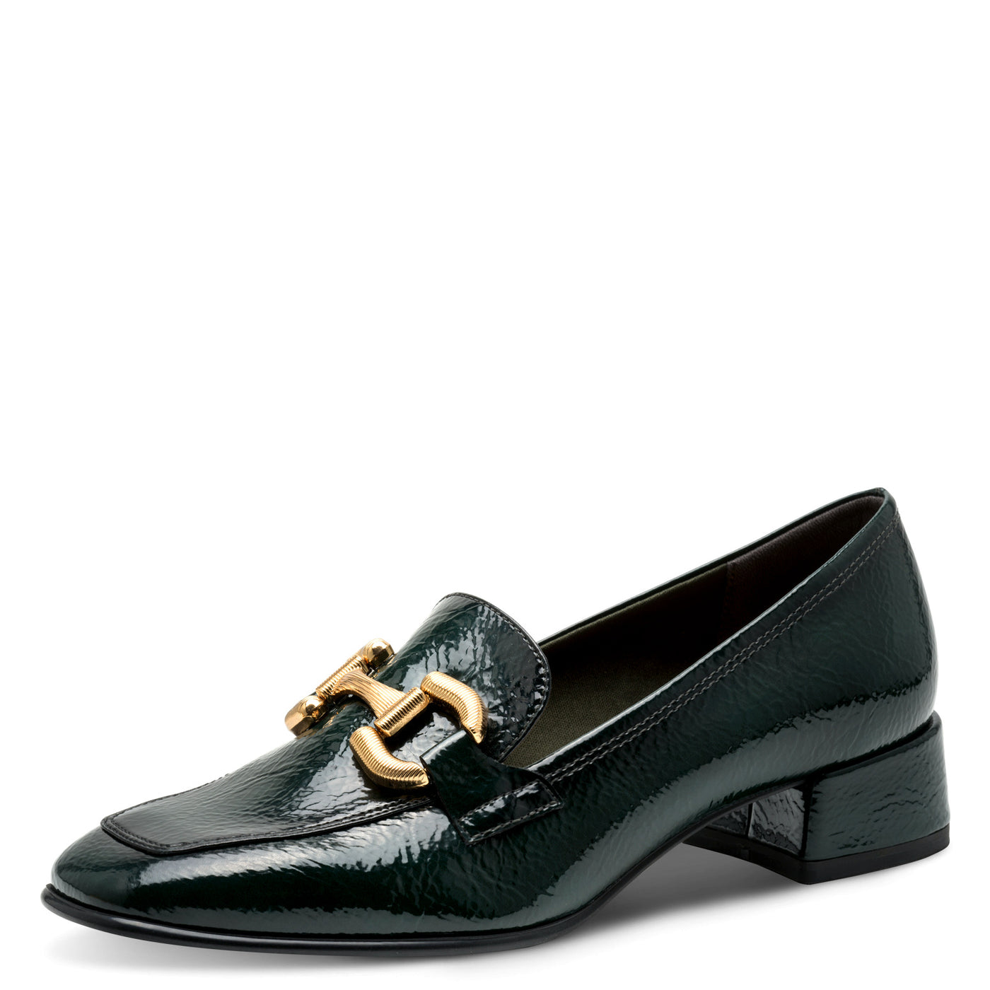 TAMARIS - 24316-700 SLIP-ON LOW HEEL FASHION LOAFER - GREEN