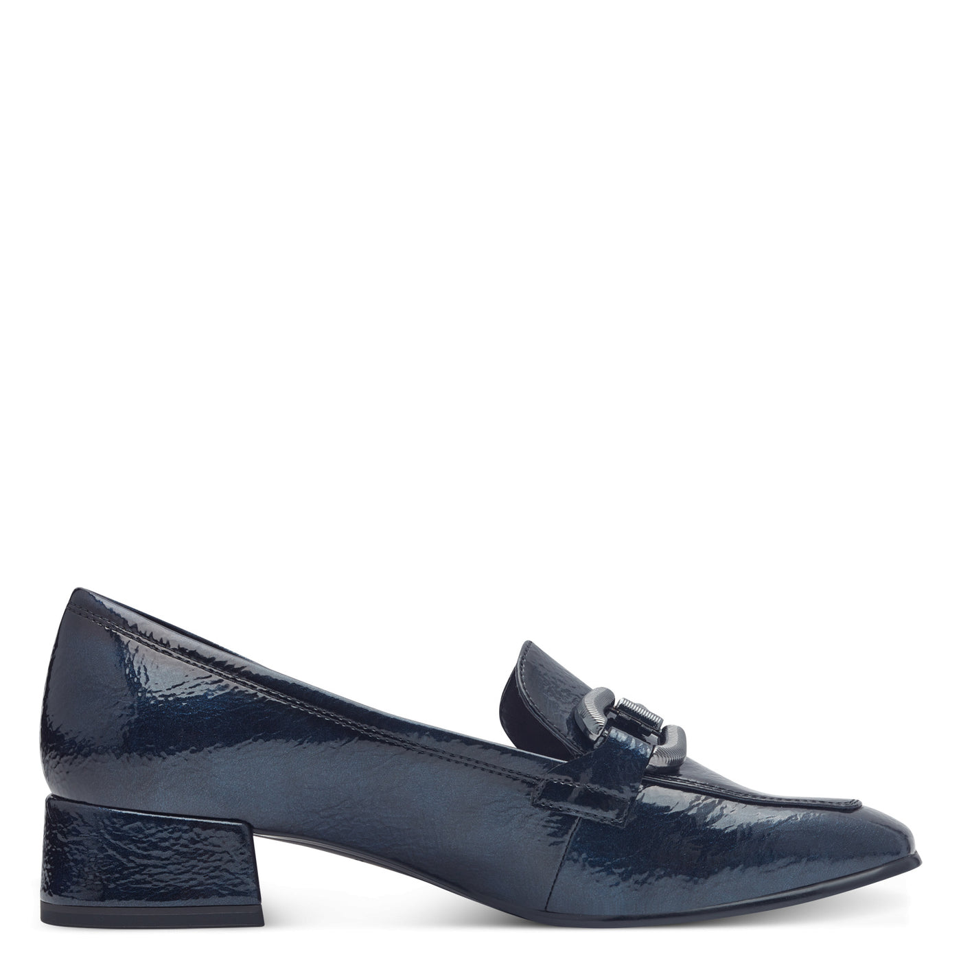 TAMARIS - 24316-805 SLIP-ON FASHION LOAFER - NAVY PATENT