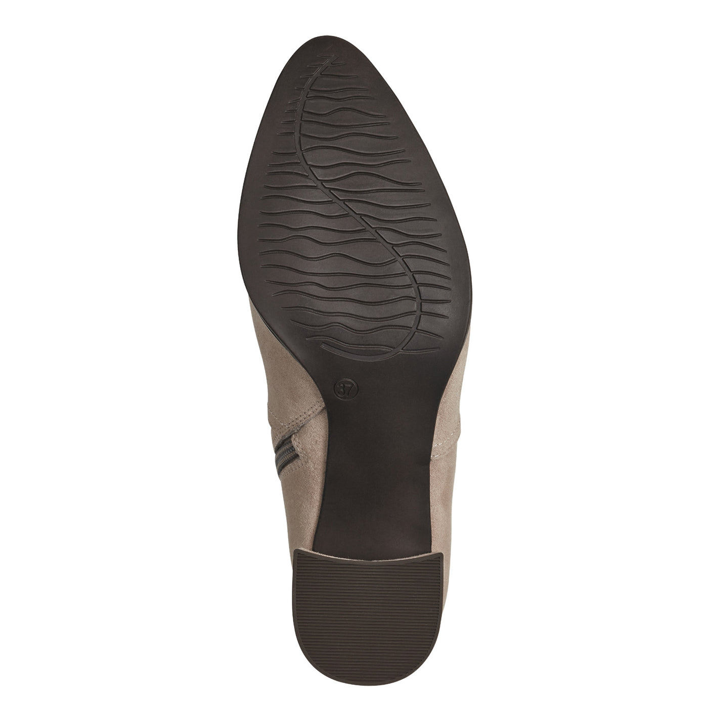 MARCO TOZZI - 25392-341 MEDIUM HEEL ANKLE BOOT - TAUPE