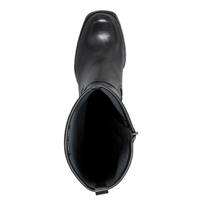 MARCO TOZZI - 25505-001 FULL LENGTH HIGH HEEL PLATFORM BOOT - BLACK