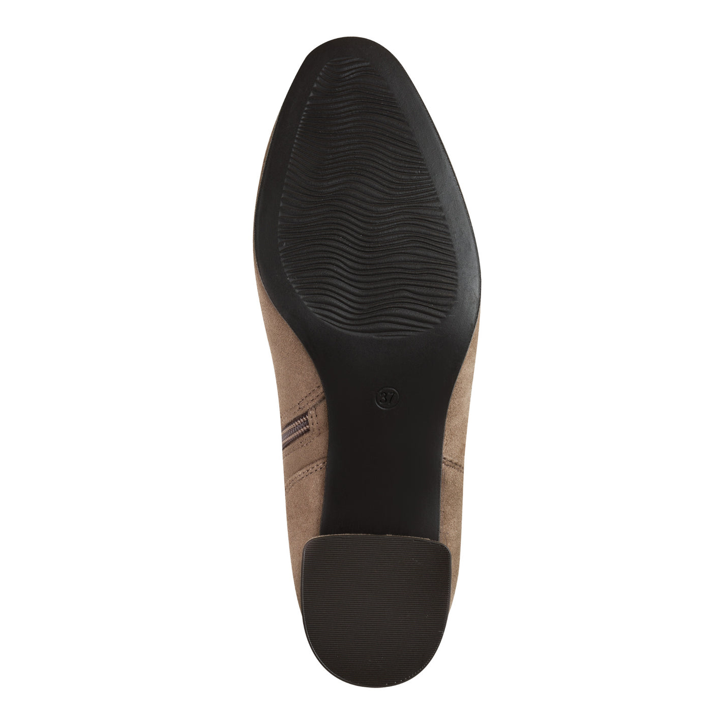 MARCO TOZZI - 25524-270 LOW BLOCK HEEL LONG BOOT - SAND