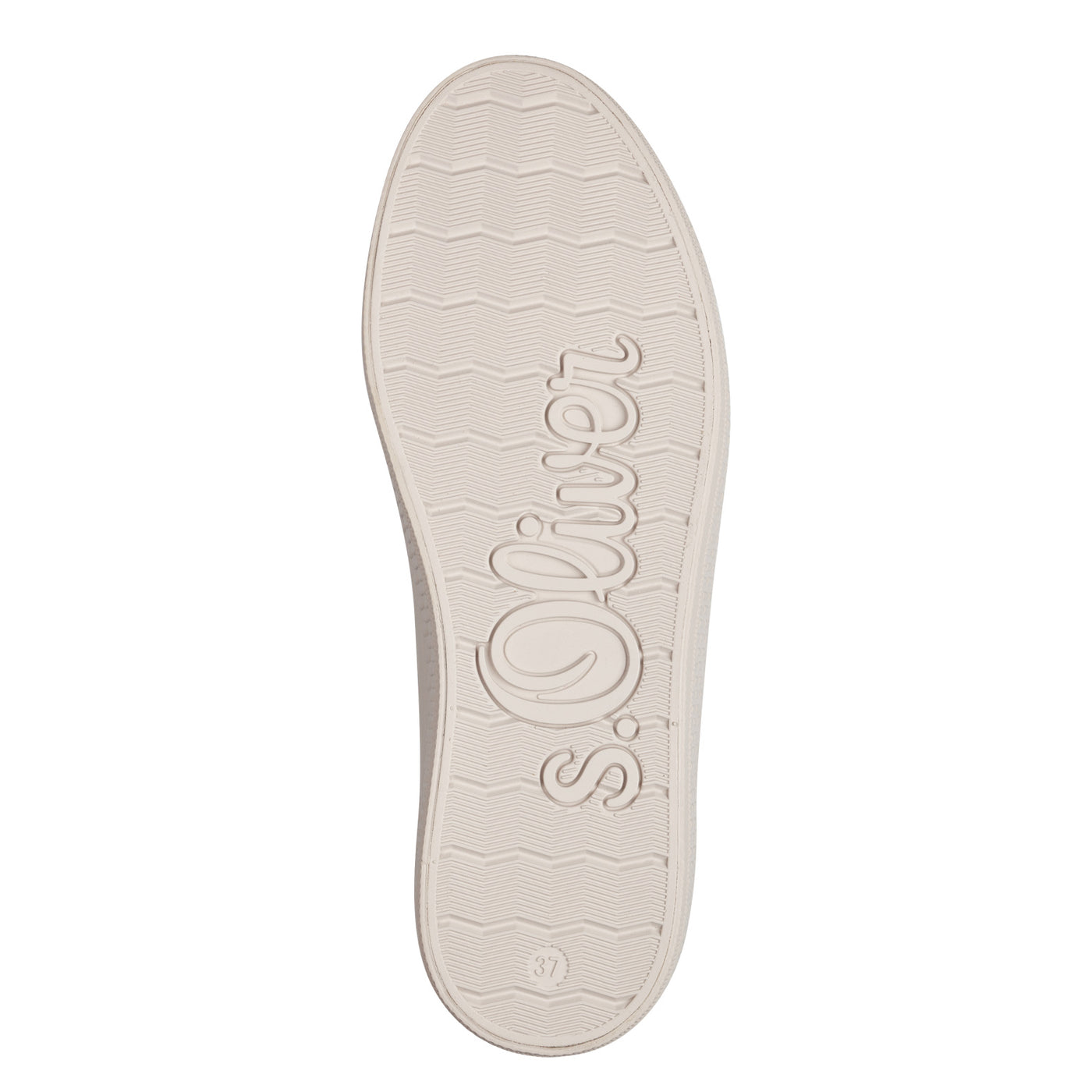 S'OLIVER - 23600-4A0 LACED ZIP/LACE TRAINER - BEIGE