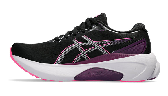 Asics gel kayano black pink discount