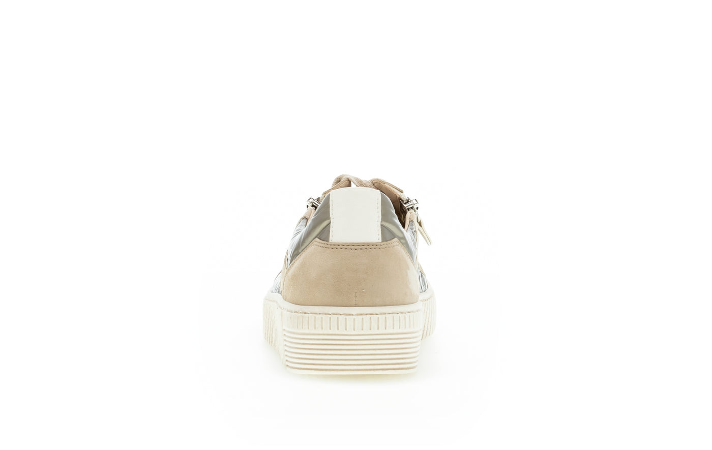 GABOR - 23.330.12 LACED/ZIP FASHION SHOE - BEIGE