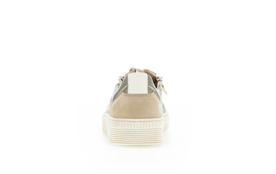 GABOR - 23.330.12 LACED/ZIP FASHION SHOE - BEIGE