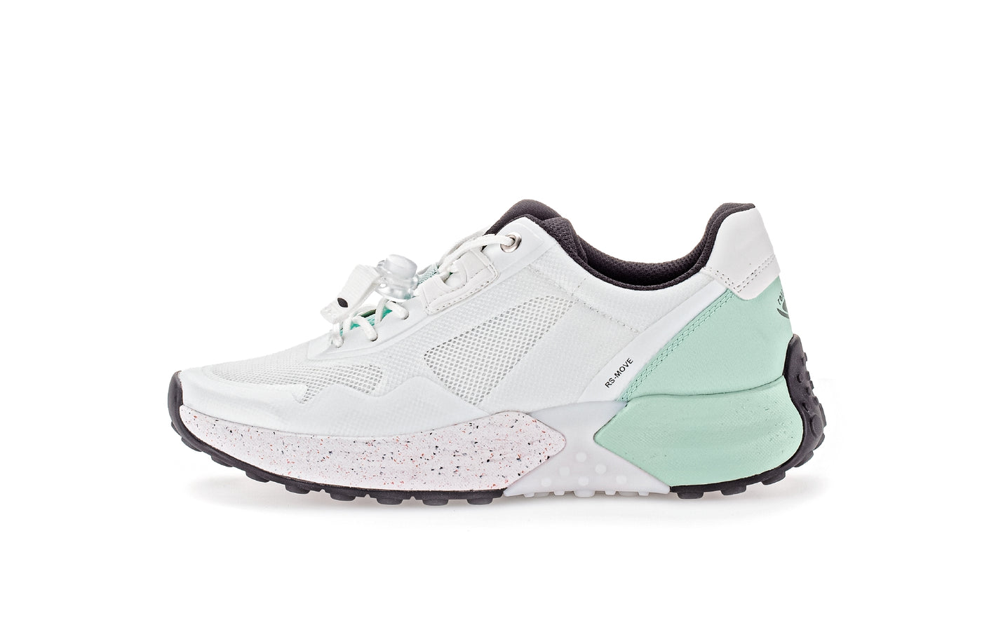 GABOR - 26.995.20 LACED WALKING SHOE - WHITE/MINT