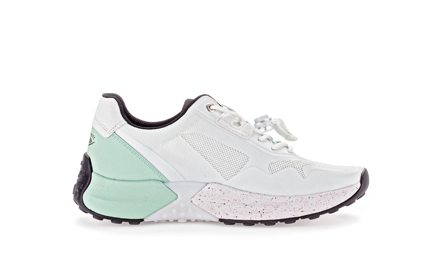 GABOR - 26.995.20 LACED WALKING SHOE - WHITE/MINT