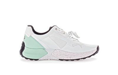 GABOR - 26.995.20 LACED WALKING SHOE - WHITE/MINT