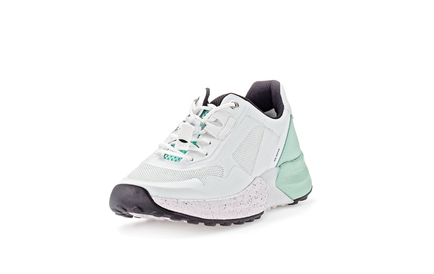 GABOR - 26.995.20 LACED WALKING SHOE - WHITE/MINT
