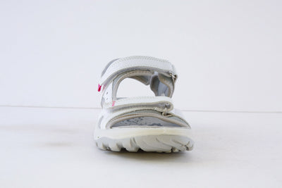 Imac Comfort Walking Sandal with Velcro Strap - White