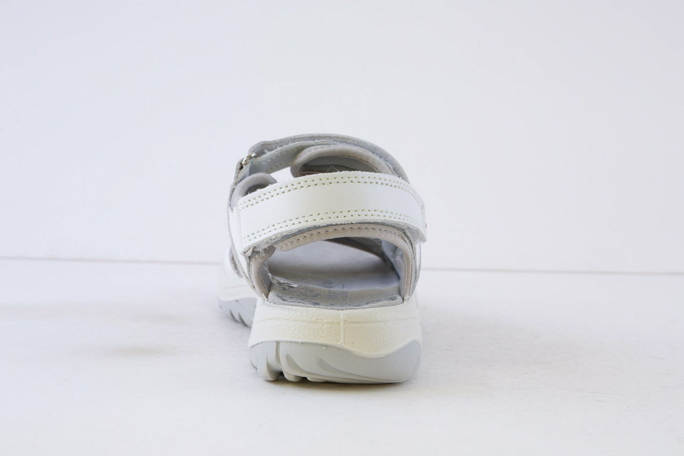 Imac Comfort Walking Sandal with Velcro Strap - White