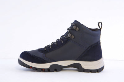 ECCO - 77684-00 XPEDITION 111-LACED WALKING BOOT - NAVY LEATHER/SUEDE