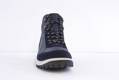 ECCO - 77684-00 XPEDITION 111-LACED WALKING BOOT - NAVY LEATHER/SUEDE