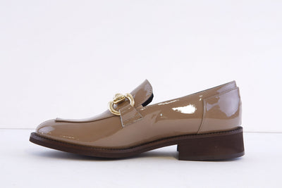 MARCO MOREO - A071 JVTA LOW HEEL LOAFER - TAUPE PATENT