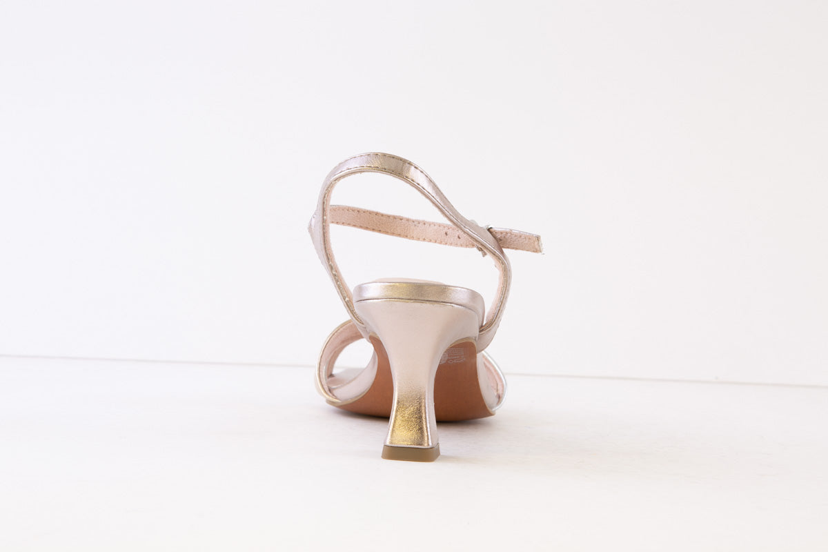 MARCO TOZZI - 28050-532 MEDIUM HEEL SANDAL - ROSE GOLD