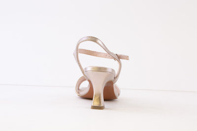 MARCO TOZZI - 28050-532 MEDIUM HEEL SANDAL - ROSE GOLD