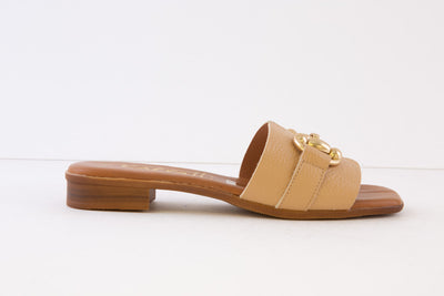 OH MY SANDALS - 5164 FLAT MULE - BEIGE