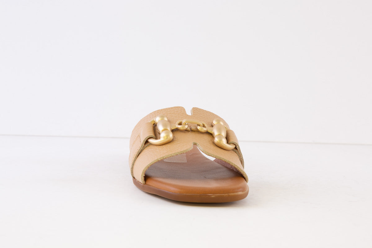 OH MY SANDALS - 5164 FLAT MULE - BEIGE