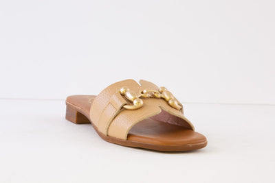 OH MY SANDALS - 5164 FLAT MULE - BEIGE
