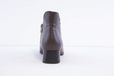 BIOECO - 7965/2929 ANKLE BOOT - BROWN LEATHER