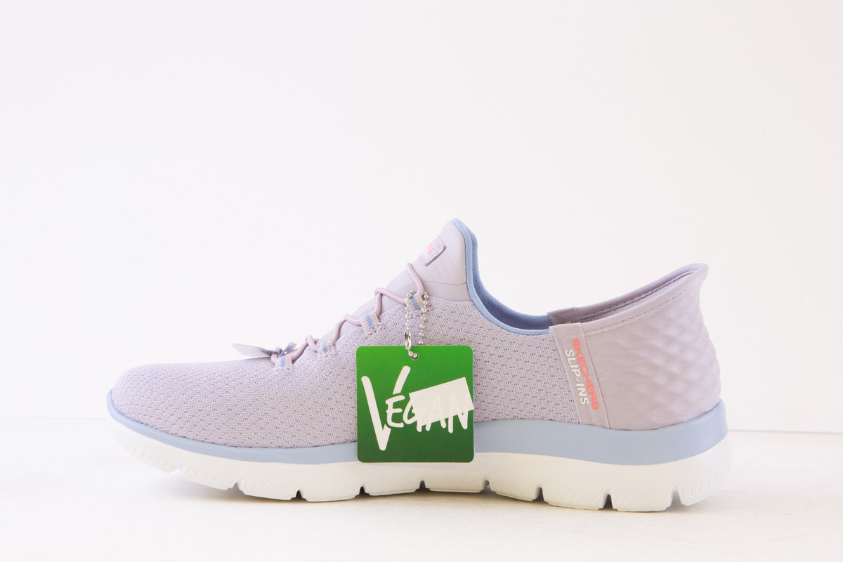 SKECHERS - 150123 SLIP-INS:SUMMITS DIAMOND DREAM-BUNGEE TRAINER - LAVENDER