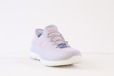 SKECHERS - 150123 SLIP-INS:SUMMITS DIAMOND DREAM-BUNGEE TRAINER - LAVENDER