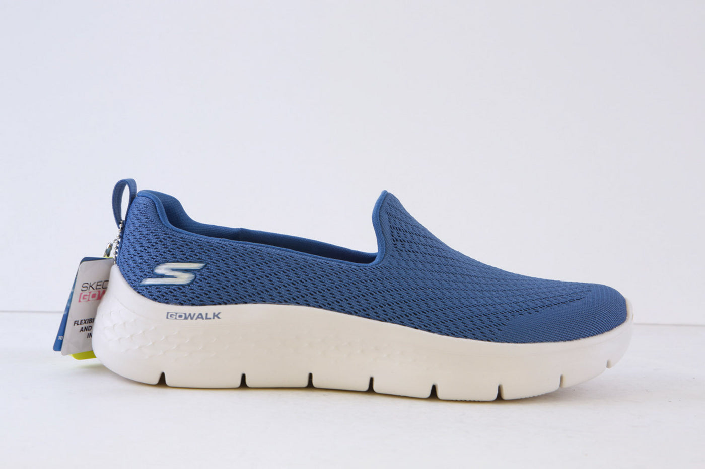 SKECHERS - 124819 GO WALK FLEX-OCEAN SUNSET SLIP-ON TRAINER - BLUE