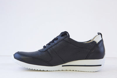 WALDLAUFER - 980007 299 HIMONA-COMFORT WALKING SHOE (H FIT) - NAVY/WHITE