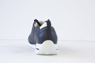 WALDLAUFER - 980007 299 HIMONA-COMFORT WALKING SHOE (H FIT) - NAVY/WHITE