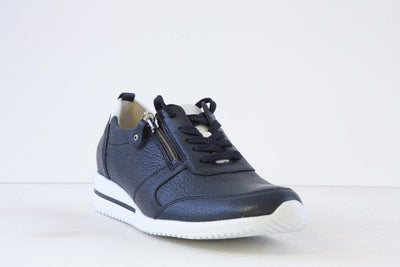 WALDLAUFER - 980007 299 HIMONA-COMFORT WALKING SHOE (H FIT) - NAVY/WHITE