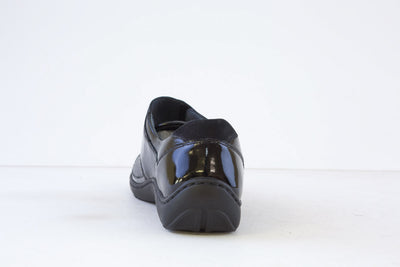 WALDLAUFER - 496H31 328 HENNI-VELCRO SHOE H WIDTH - BLACK PATENT
