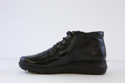 IMAC - 656010 LACED (ZIP) BOOT - BLACK PATENT