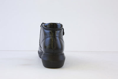 IMAC - 656010 LACED (ZIP) BOOT - BLACK PATENT