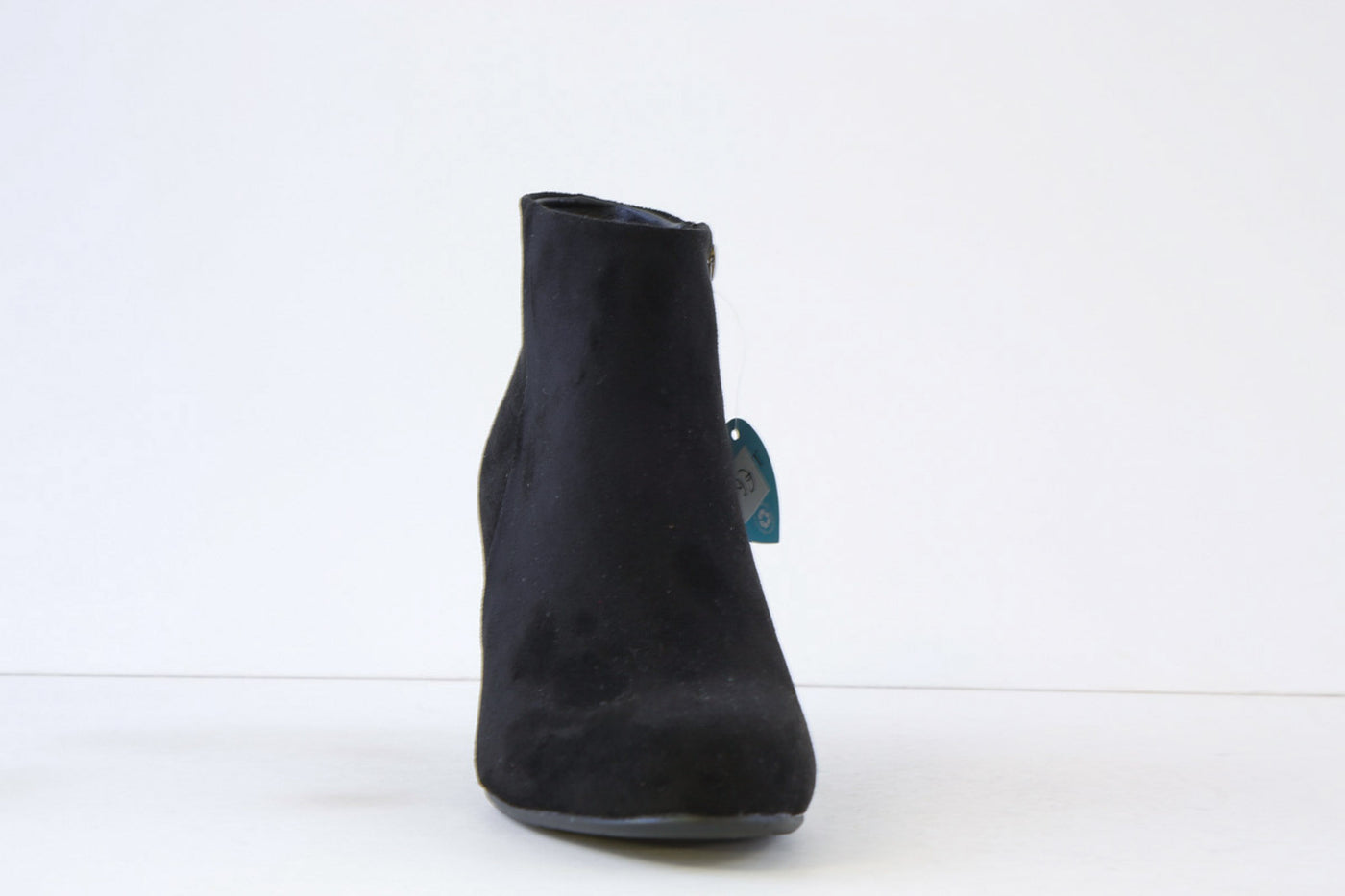 SUSST - FRIDA24 MEDIUM HEEL ZIP ANKLE BOOT - BLACK