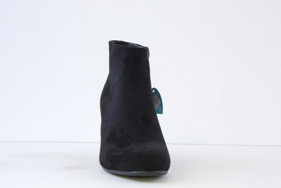 SUSST - FRIDA24 MEDIUM HEEL ZIP ANKLE BOOT - BLACK