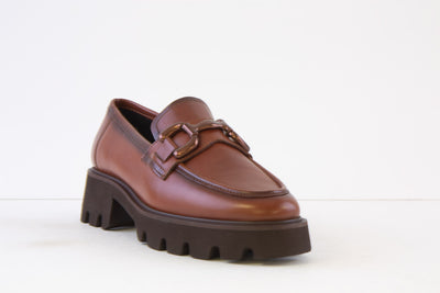 ARA - 21701-03 CHUNKY LOAFER - TAN LEATHER