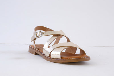 OH MY SANDALS - 5572 FLAT SANDAL - GOLD
