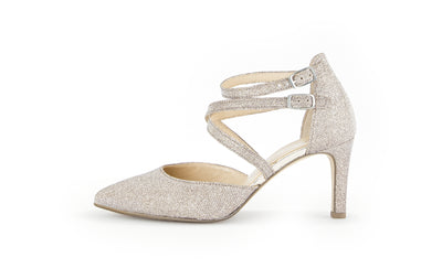 GABOR - 41.390.64 HIGH HEEL STRAPPY SHOE - GOLD