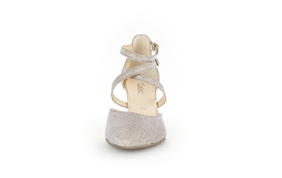 GABOR - 41.390.64 HIGH HEEL STRAPPY SHOE - GOLD