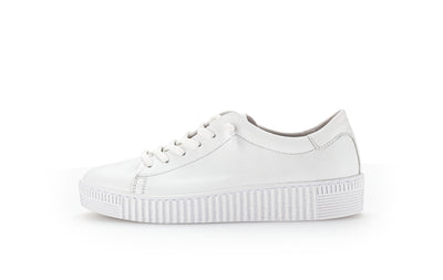 GABOR - 43.331.21 LACED SLIP-ON SHOE - WHITE
