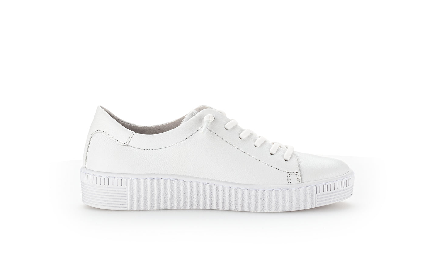 GABOR - 43.331.21 LACED SLIP-ON SHOE - WHITE