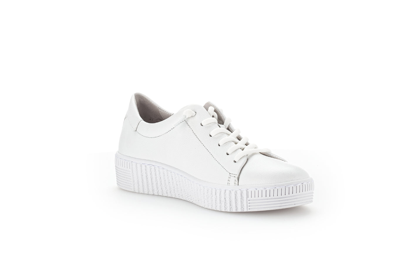 GABOR - 43.331.21 LACED SLIP-ON SHOE - WHITE