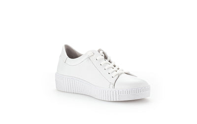 GABOR - 43.331.21 LACED SLIP-ON SHOE - WHITE