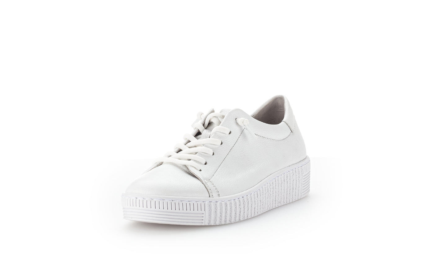GABOR - 43.331.21 LACED SLIP-ON SHOE - WHITE
