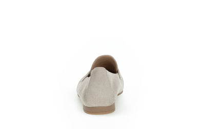 GABOR - 45.213.12 FLAT LOAFER - BEIGE SUEDE