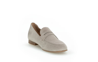GABOR - 45.213.12 FLAT LOAFER - BEIGE SUEDE