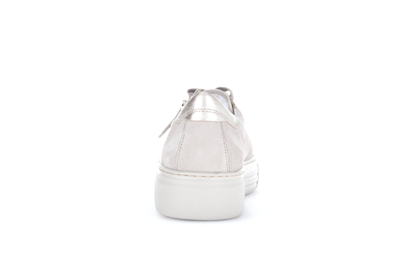 GABOR - 46.465.12 LACED FASHION SHOE WITH ZIP - BEIGE
