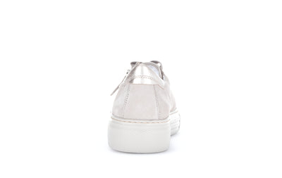 GABOR - 46.465.12 LACED FASHION SHOE WITH ZIP - BEIGE